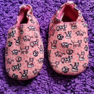 2 pair toddler slippers non-slip bottoms